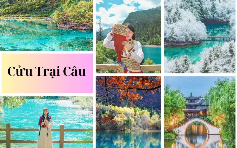 Cửu Trại Câu: Lạc bước vào thiên đường hạ giới với những hồ nước ngũ sắc trong vắt tại Tứ Xuyên